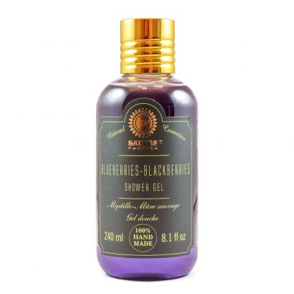 Blueberries - Blackberries Shower Gel - By Saules Fabrika