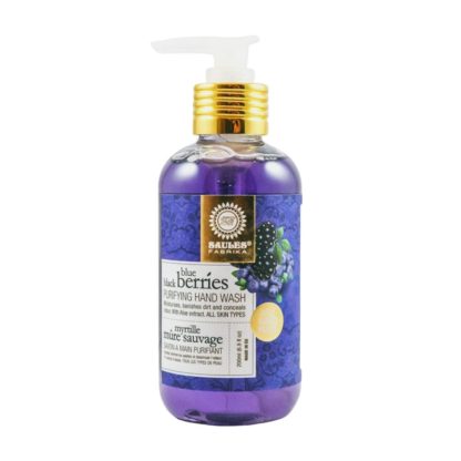 Blue Black Berries Hand Wash - 200ml by Saules Fabrika
