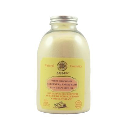 White Chocolate Cleopatra's Milk Bath with Grape Seed Oil - By Saules Fabrika